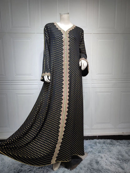 2025 Muslim Abaya Prayer Dress Woman Dubai Saudi Robe Embroidery Islamic Clothing Female Long Dress  ﻿