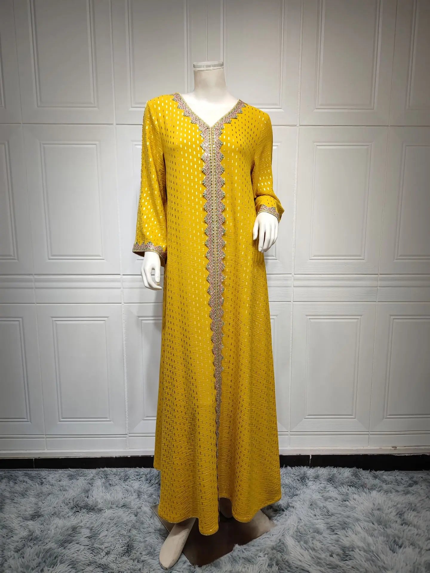 2025 Muslim Abaya Prayer Dress Woman Dubai Saudi Robe Embroidery Islamic Clothing Female Long Dress  ﻿