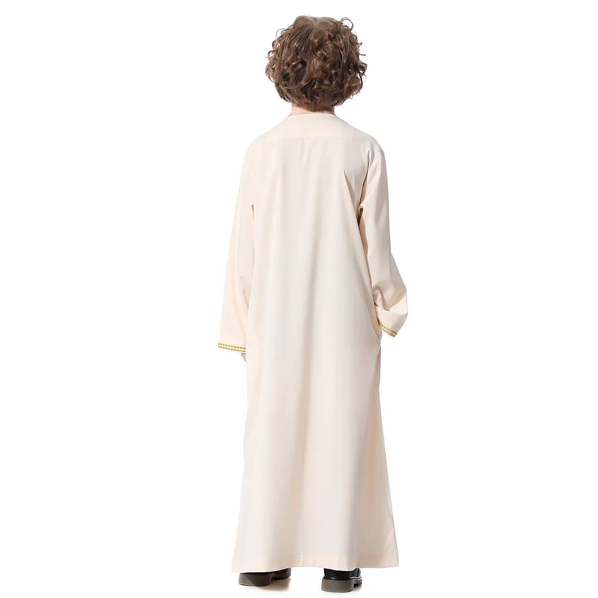 Child Dubai 2024 Luxury Kids Boys Men's Muslim Clothing Caftan Robes Islamic Ramadan Clothes Arab Man Abaya Pakistan Turkish