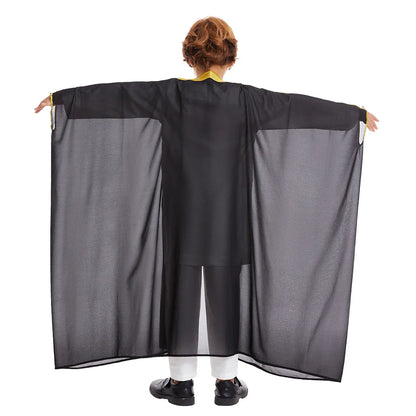 Kids Middle East Arab Robe with Tassel Boys Dubai Style Outfit Southeast Asian Long Shirt Islamic Traditional Ethnic Costume