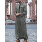 Middle Eastern Arab ethnic robe, Muslim traditional men's robe, casual festival worship, Islamic men's clothing