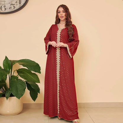 2025 Muslim Abaya Prayer Dress Woman Dubai Saudi Robe Embroidery Islamic Clothing Female Long Dress  ﻿