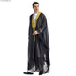 Islamic Clothing Men Robe Arabic Costumes Kaftan Muslim Man Moroccan Casual Long Dress Striped Middle East National Costume