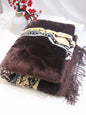 Muslim Prayer Rug Soft 80*120cm Large Prayer Mat Islam Padded Islamic Prayer Mat Thick for Men and Women