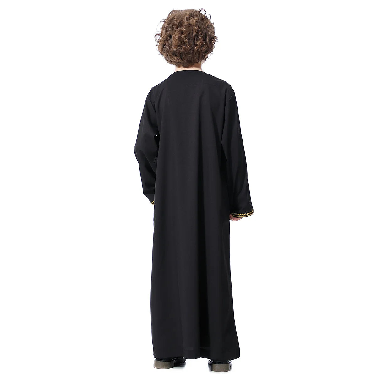 Child Dubai 2024 Luxury Kids Boys Men's Muslim Clothing Caftan Robes Islamic Ramadan Clothes Arab Man Abaya Pakistan Turkish