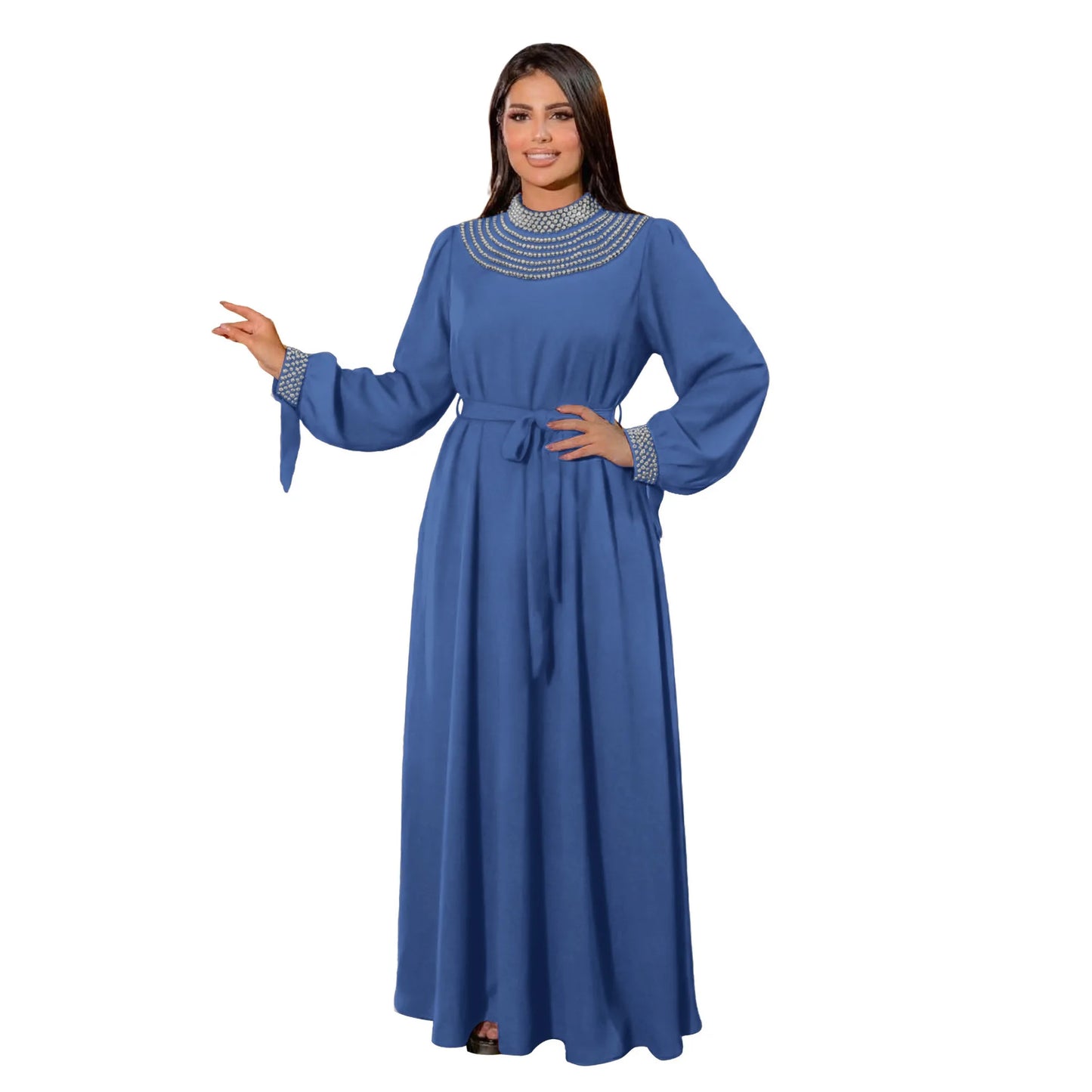 Abayas For Women Dubai Luxury 2026 African Muslim Fashion Dress Caftan Marocain Evening Party Dresses Boubou Robe Djellaba Femme