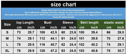 Muslim Two Piece Set Women Lace-up Shirt Skirt Suits Ramadan Morocco Dubai Long Skirts Islam Outfits Jalabiya Musulman Ensemble
