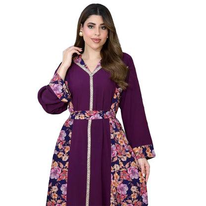 Abayas For Women Dubai Luxury 2026 African Muslim Fashion Dress Caftan Marocain Evening Party Dresses Boubou Robe Djellaba Femme