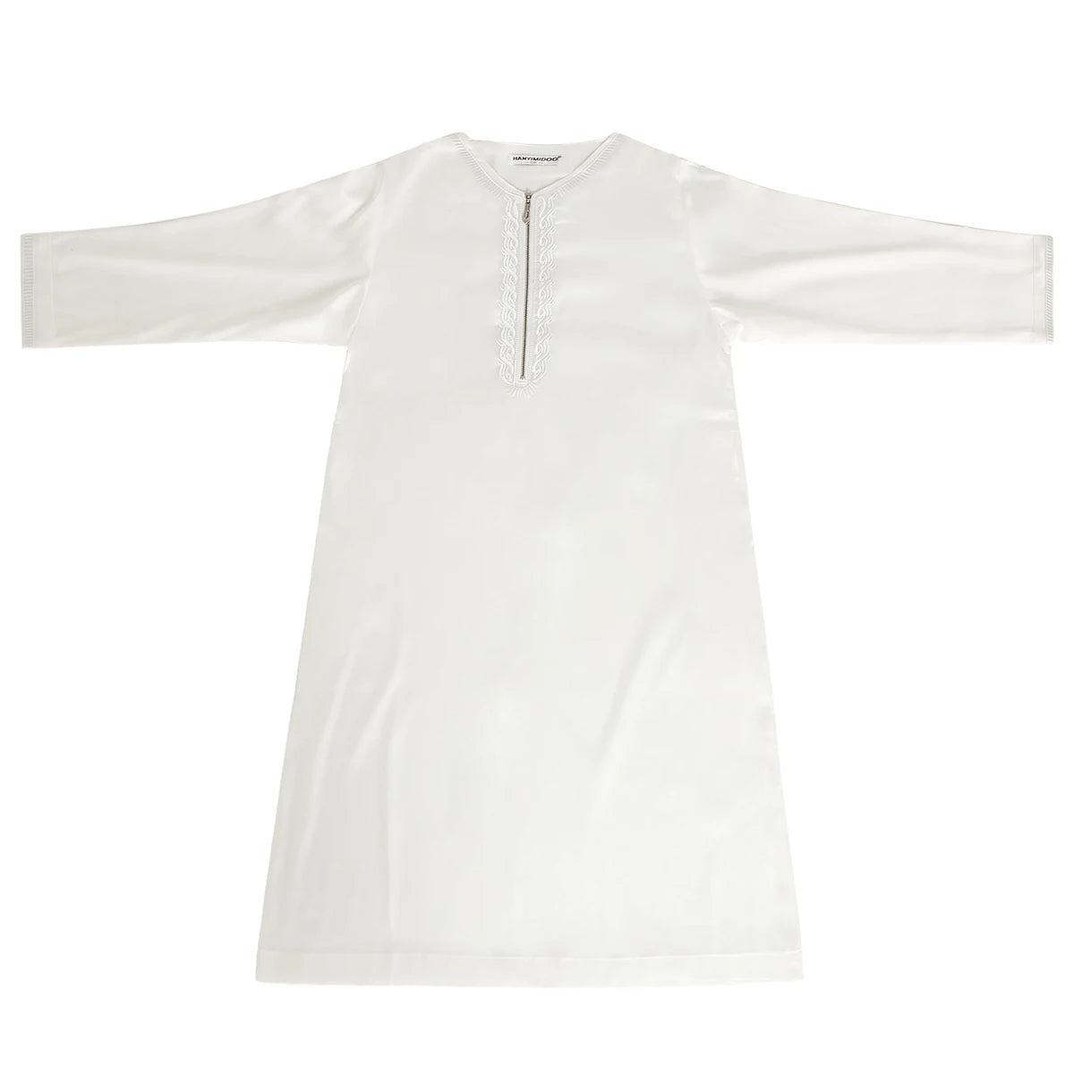 Muslim Children Abaya Ramadan Jubba Prayer Thobe Boys Long Dress Kids Caftan Islamic Robe O-Neck Gown for Kaftan Dubai Arab Robe
