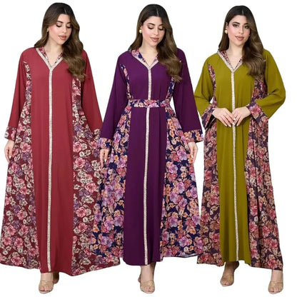 Abayas For Women Dubai Luxury 2026 African Muslim Fashion Dress Caftan Marocain Evening Party Dresses Boubou Robe Djellaba Femme