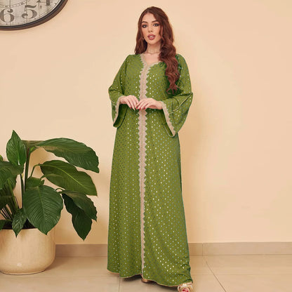 2025 Muslim Abaya Prayer Dress Woman Dubai Saudi Robe Embroidery Islamic Clothing Female Long Dress  ﻿