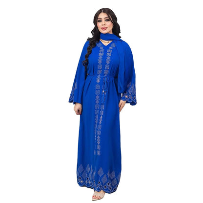 Abayas For Women Dubai Luxury 2026 African Muslim Fashion Dress Caftan Marocain Evening Party Dresses Boubou Robe Djellaba Femme