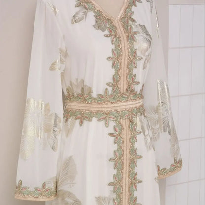 New Dubai Muslim Dress Abayas for Women Turkey Islam Clothing Muslim Fashion Arabia Long Dress Kaftan Clothes for Muslim Women