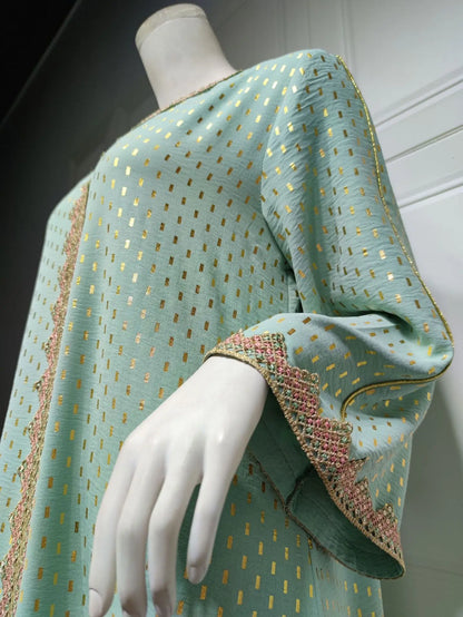 2025 Muslim Abaya Prayer Dress Woman Dubai Saudi Robe Embroidery Islamic Clothing Female Long Dress  ﻿