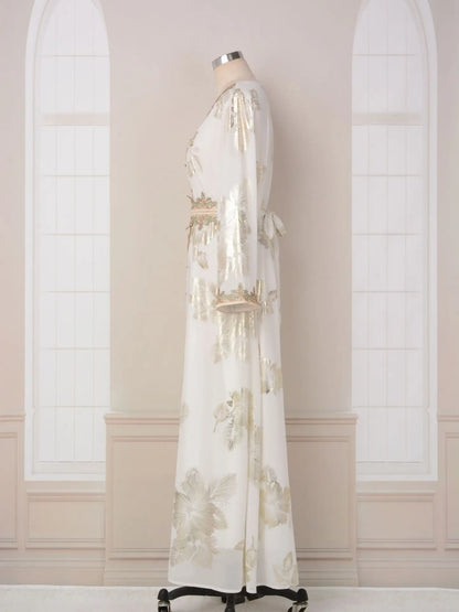 New Dubai Muslim Dress Abayas for Women Turkey Islam Clothing Muslim Fashion Arabia Long Dress Kaftan Clothes for Muslim Women