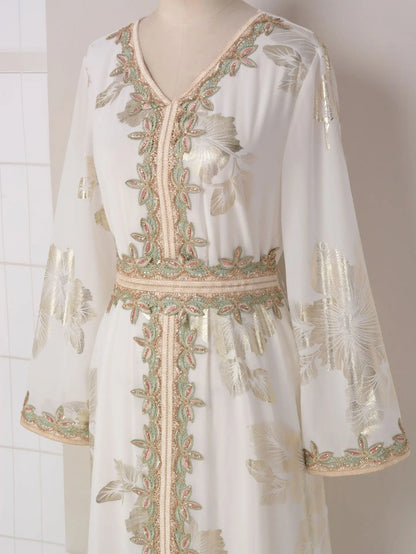 New Dubai Muslim Dress Abayas for Women Turkey Islam Clothing Muslim Fashion Arabia Long Dress Kaftan Clothes for Muslim Women