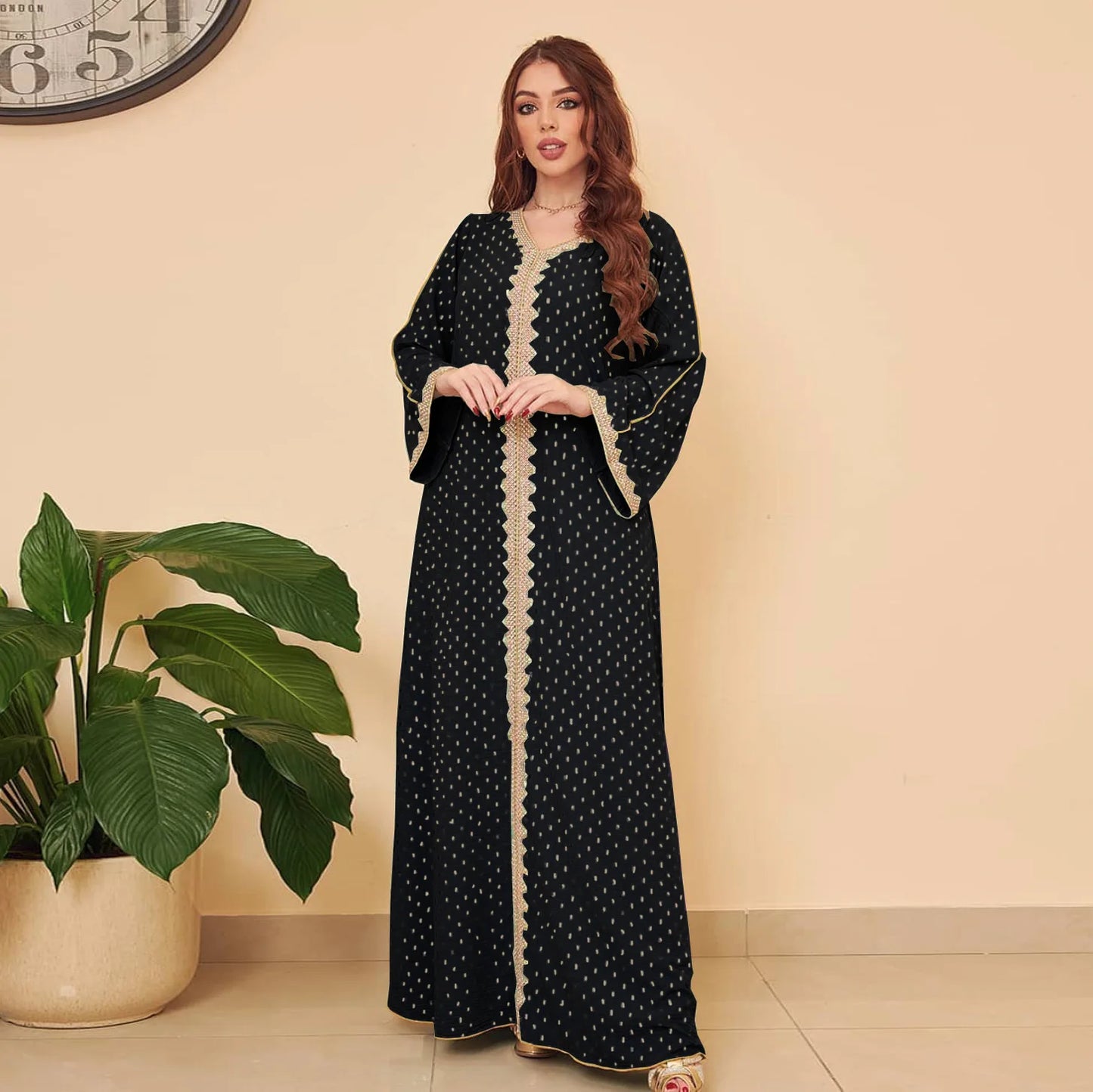 2025 Muslim Abaya Prayer Dress Woman Dubai Saudi Robe Embroidery Islamic Clothing Female Long Dress  ﻿