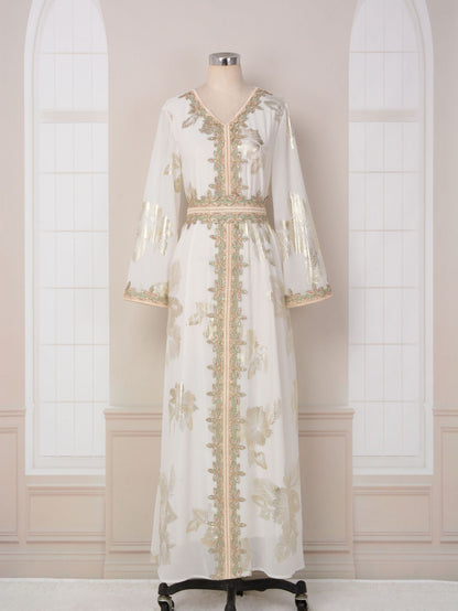 New Dubai Muslim Dress Abayas for Women Turkey Islam Clothing Muslim Fashion Arabia Long Dress Kaftan Clothes for Muslim Women