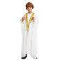 Kids Middle East Arab Robe with Tassel Boys Dubai Style Outfit Southeast Asian Long Shirt Islamic Traditional Ethnic Costume