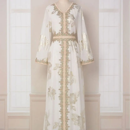 New Dubai Muslim Dress Abayas for Women Turkey Islam Clothing Muslim Fashion Arabia Long Dress Kaftan Clothes for Muslim Women