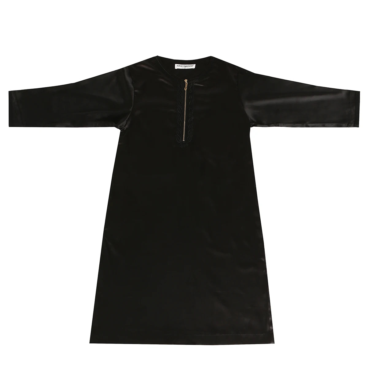 Muslim Children Abaya Ramadan Jubba Prayer Thobe Boys Long Dress Kids Caftan Islamic Robe O-Neck Gown for Kaftan Dubai Arab Robe