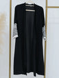 Muslim Kids girls Luxury Dubai Abaya Kimono Cardigan Embroidery tassels Long Dress Ramadan Robe Kaftan Femme Islam Clothing