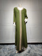 2025 Muslim Abaya Prayer Dress Woman Dubai Saudi Robe Embroidery Islamic Clothing Female Long Dress  ﻿