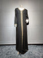 2025 Muslim Abaya Prayer Dress Woman Dubai Saudi Robe Embroidery Islamic Clothing Female Long Dress  ﻿