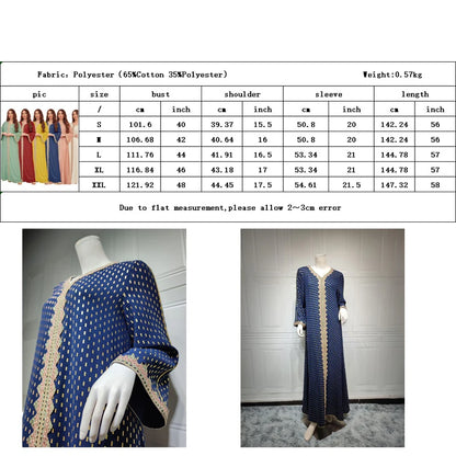 2025 Muslim Abaya Prayer Dress Woman Dubai Saudi Robe Embroidery Islamic Clothing Female Long Dress  ﻿