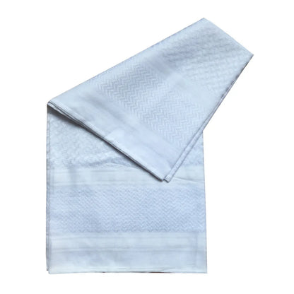 Muslim Men's Head Scarf Saudi Arab Middle Eastern Keffiyeh Scarves Islamic Clothing Male Hijab Turban Shemagh Muhammad Hat