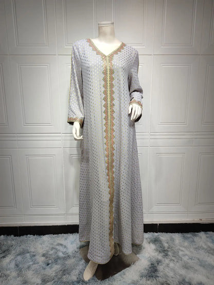 2025 Muslim Abaya Prayer Dress Woman Dubai Saudi Robe Embroidery Islamic Clothing Female Long Dress  ﻿
