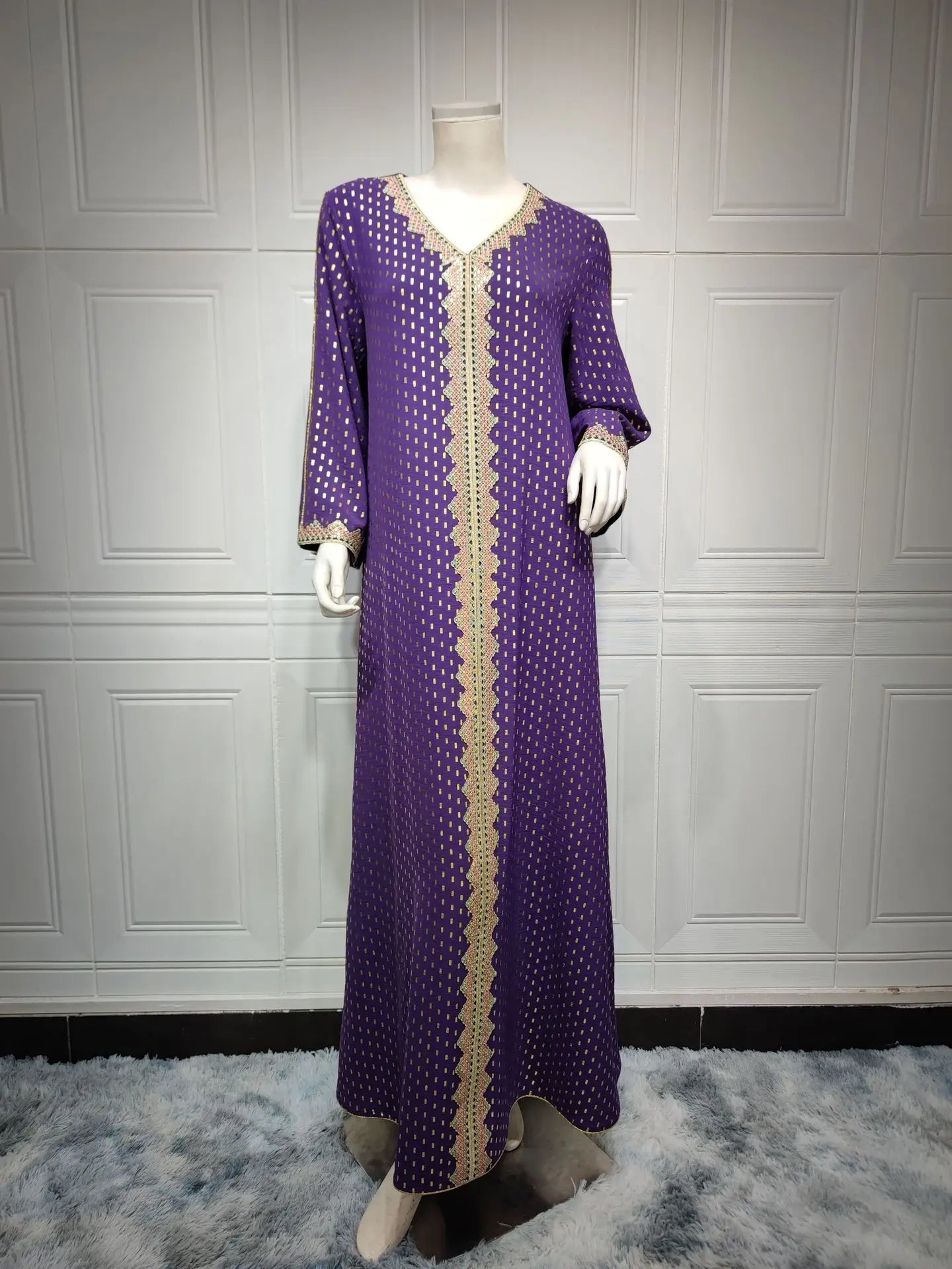 2025 Muslim Abaya Prayer Dress Woman Dubai Saudi Robe Embroidery Islamic Clothing Female Long Dress  ﻿