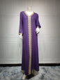 2025 Muslim Abaya Prayer Dress Woman Dubai Saudi Robe Embroidery Islamic Clothing Female Long Dress  ﻿